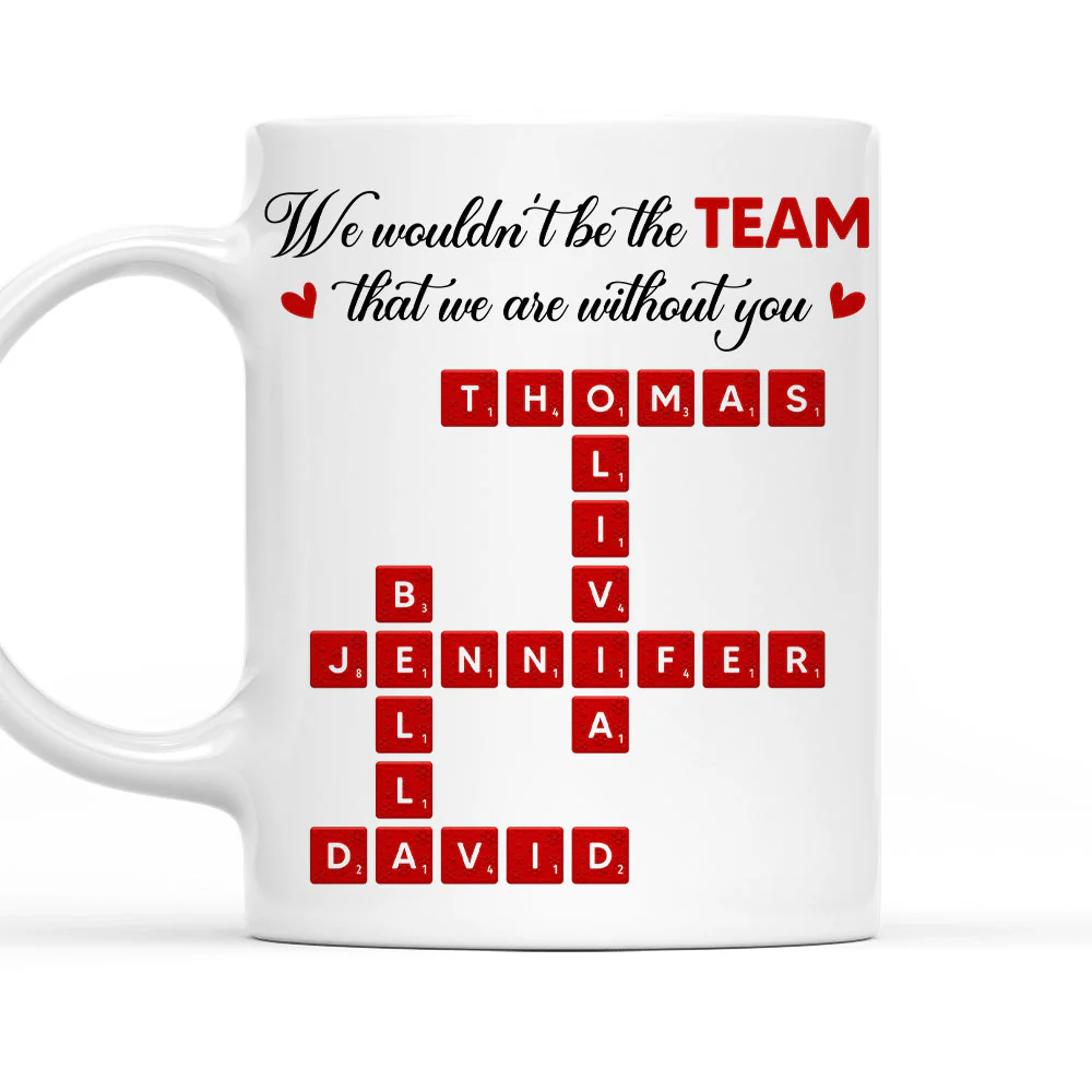 Best Team Ever 2025 Christmas - Personalized Custom Coffee Mug