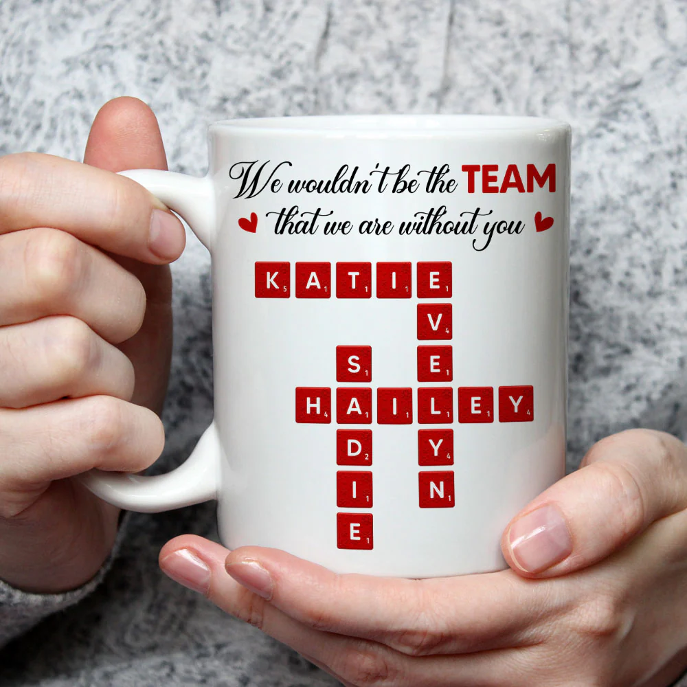 Best Team Ever 2025 Christmas - Personalized Custom Coffee Mug - Image 3