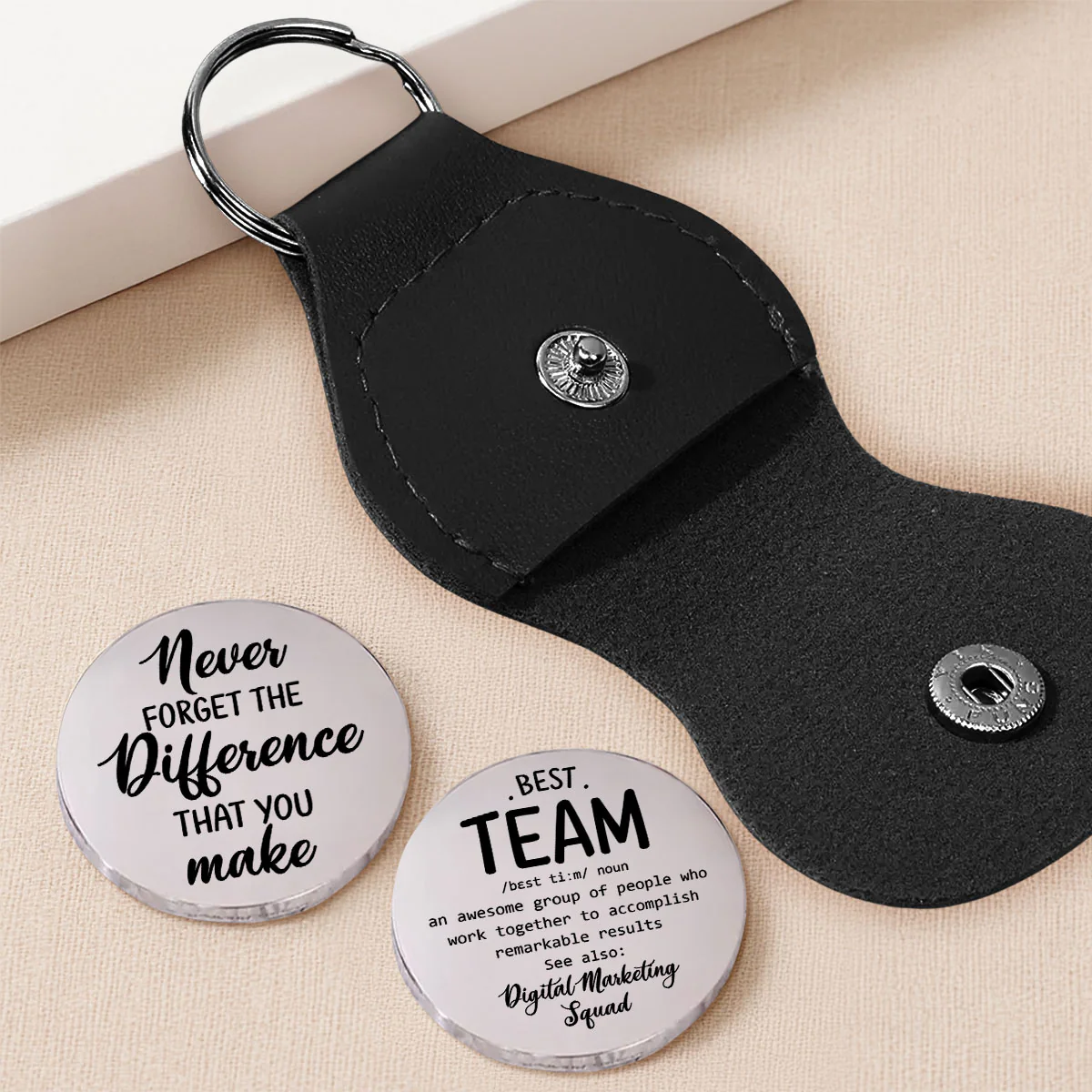 Best Team - Personalized Custom Pocket Hug - Image 2