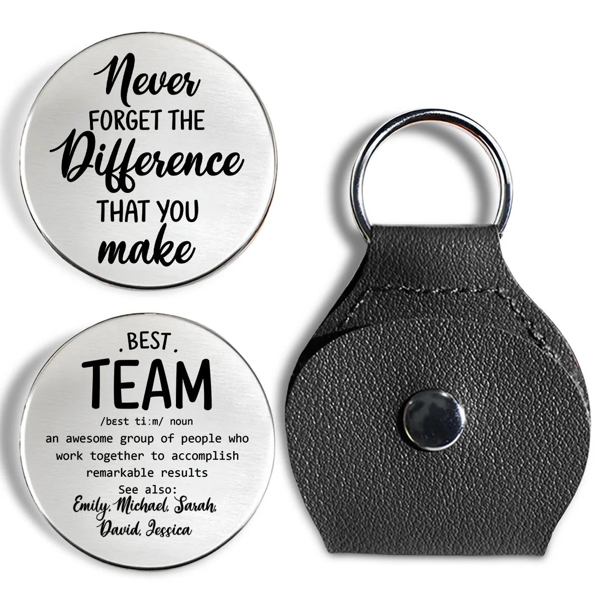 Best Team - Personalized Custom Pocket Hug - Image 7