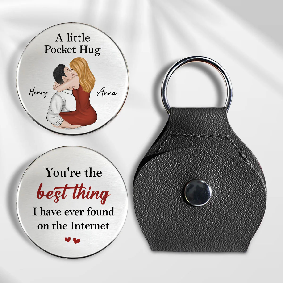 Best Thing I Have Found On The Internet - Personalized Custom Pocket Hug