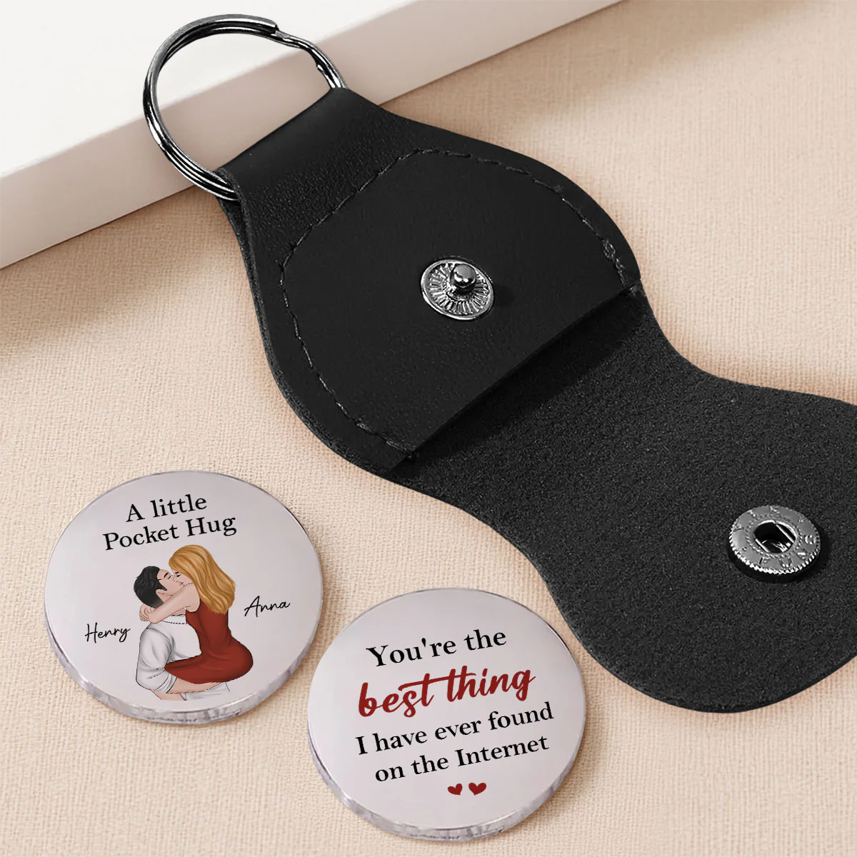 Best Thing I Have Found On The Internet - Personalized Custom Pocket Hug - Image 2