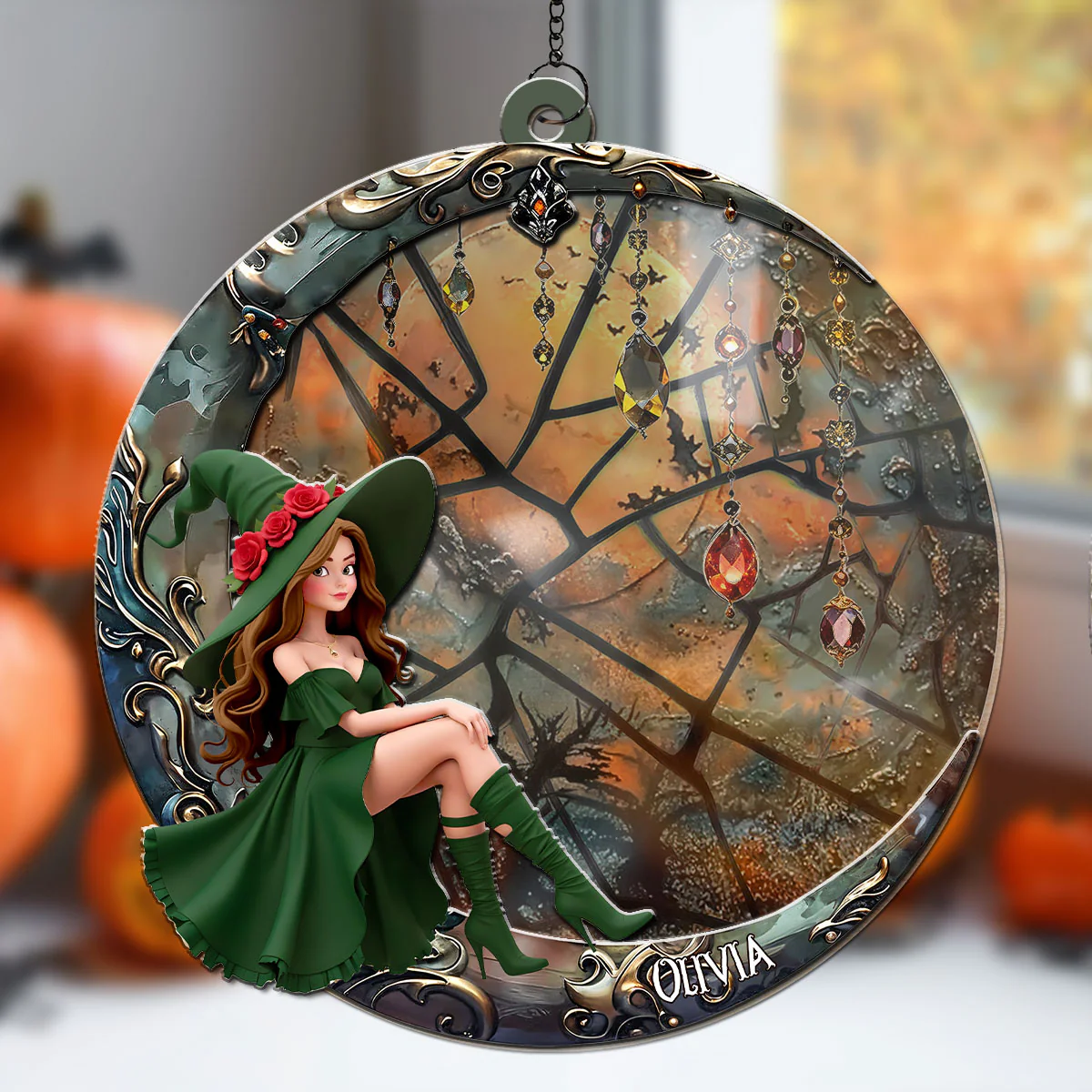 Best Witches - Personalized Custom Suncatcher - Image 2