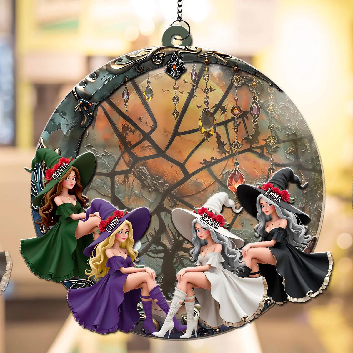 Best Witches - Personalized Custom Suncatcher - Image 5
