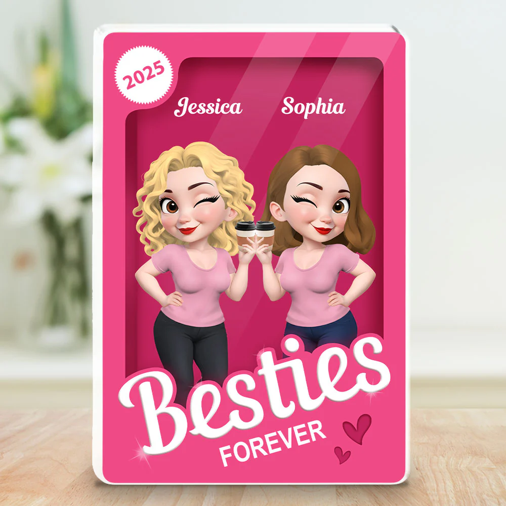 Bestie Forever Box - Personalized Custom Acrylic Plaque - Image 3