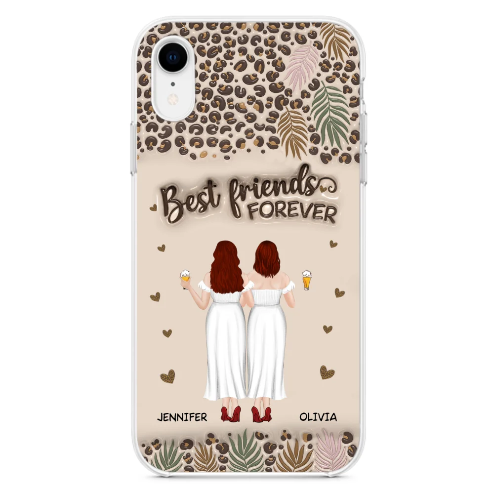 Bestie Forever - Personalized Custom 3D Inflated Effect Phone Case - Image 22
