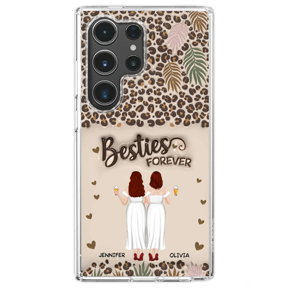 Bestie Forever - Personalized Custom 3D Inflated Effect Phone Case - Image 27
