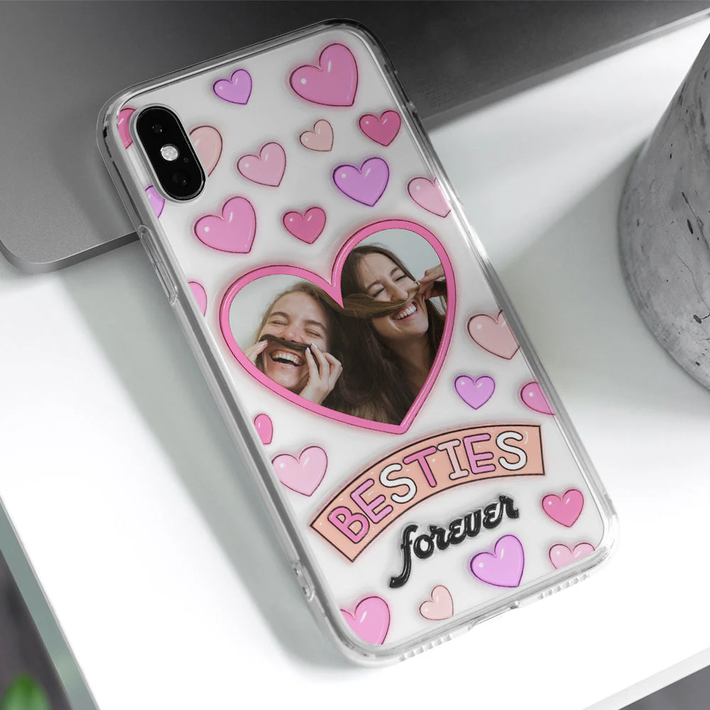 Bestie Forever - Personalized Custom Phone Case - Image 3