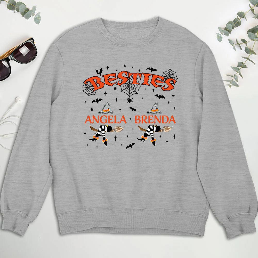 Bestie Life Witch - Personalized Custom Sweatshirt - Image 2