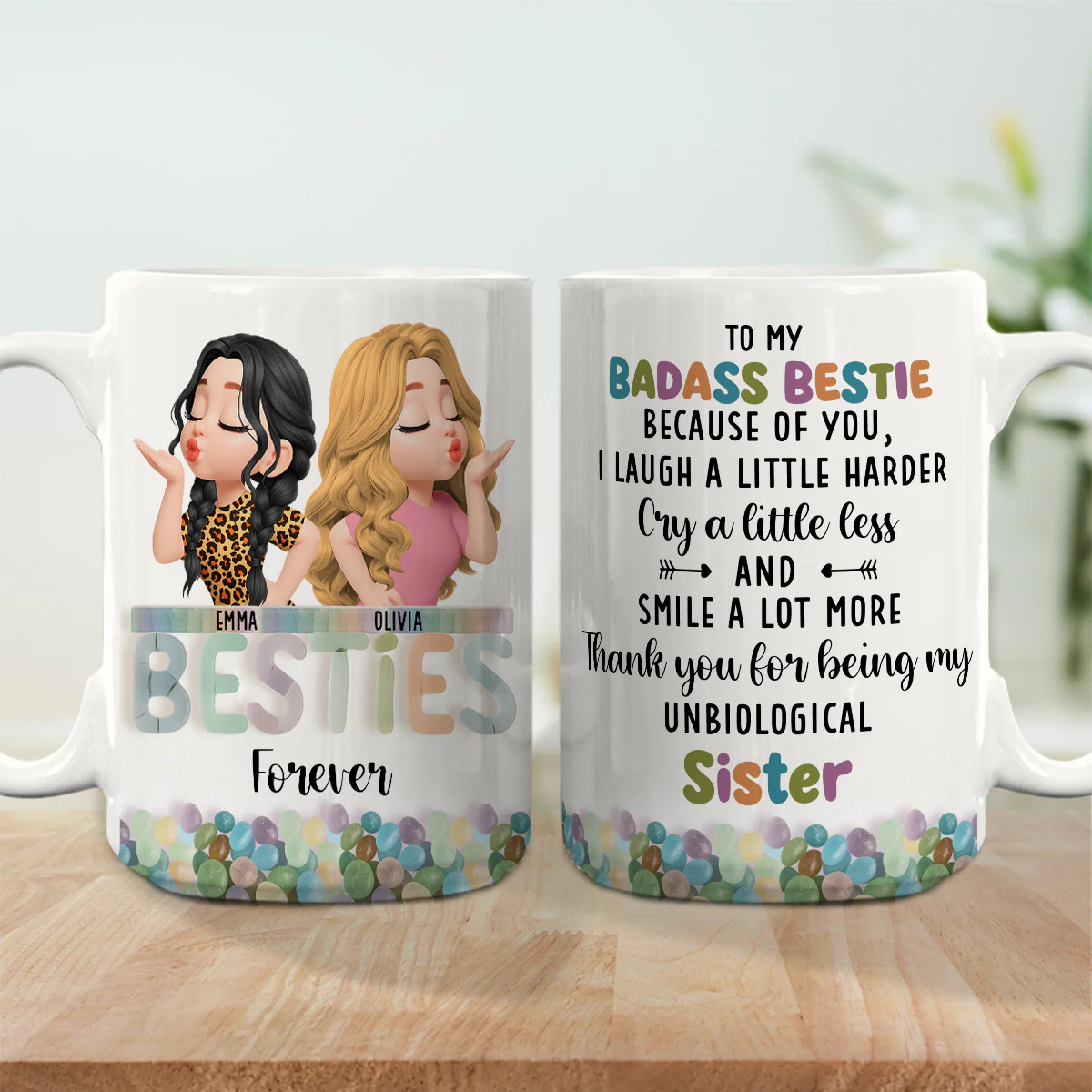 Bestie Moments - Personalized Custom Coffee Mug - Image 4