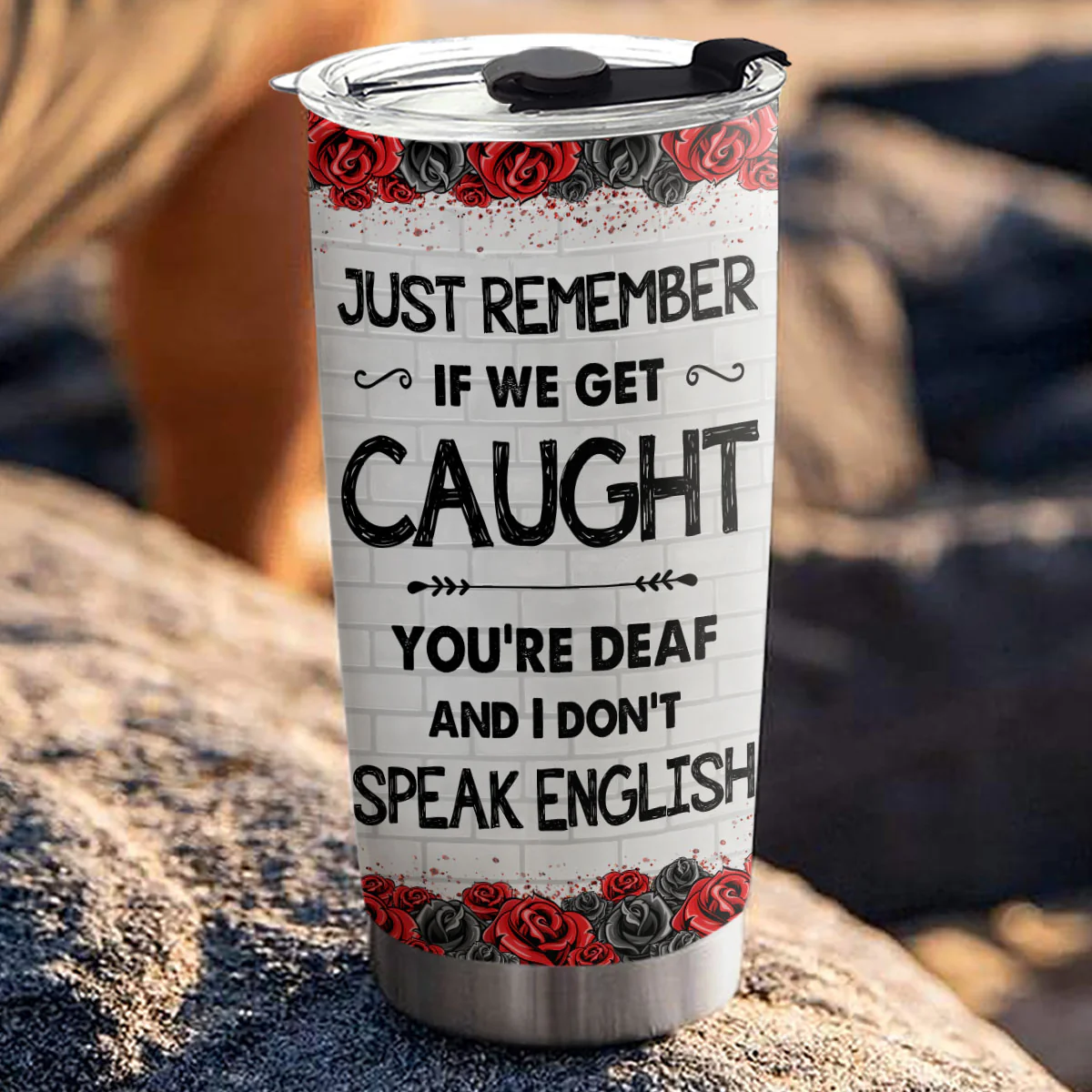 Bestie Partners In Crime If We Get Caught - Personalized Custom Tumbler - Image 5