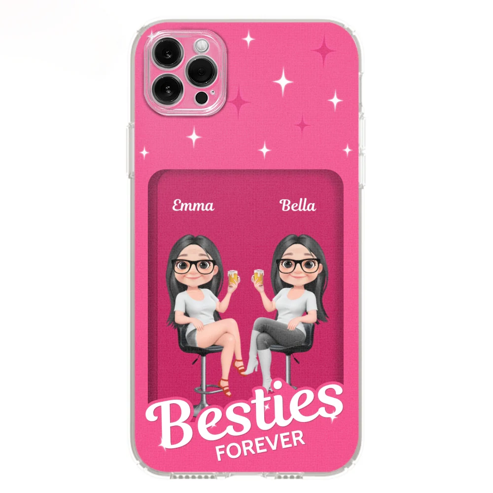 Besties Together - Personalized Custom Phone Case - Image 12