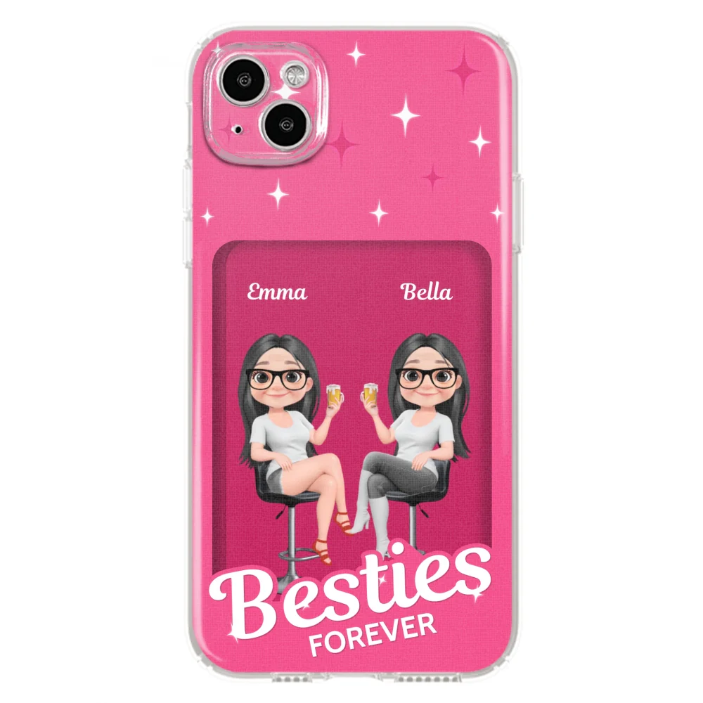 Besties Together - Personalized Custom Phone Case - Image 14