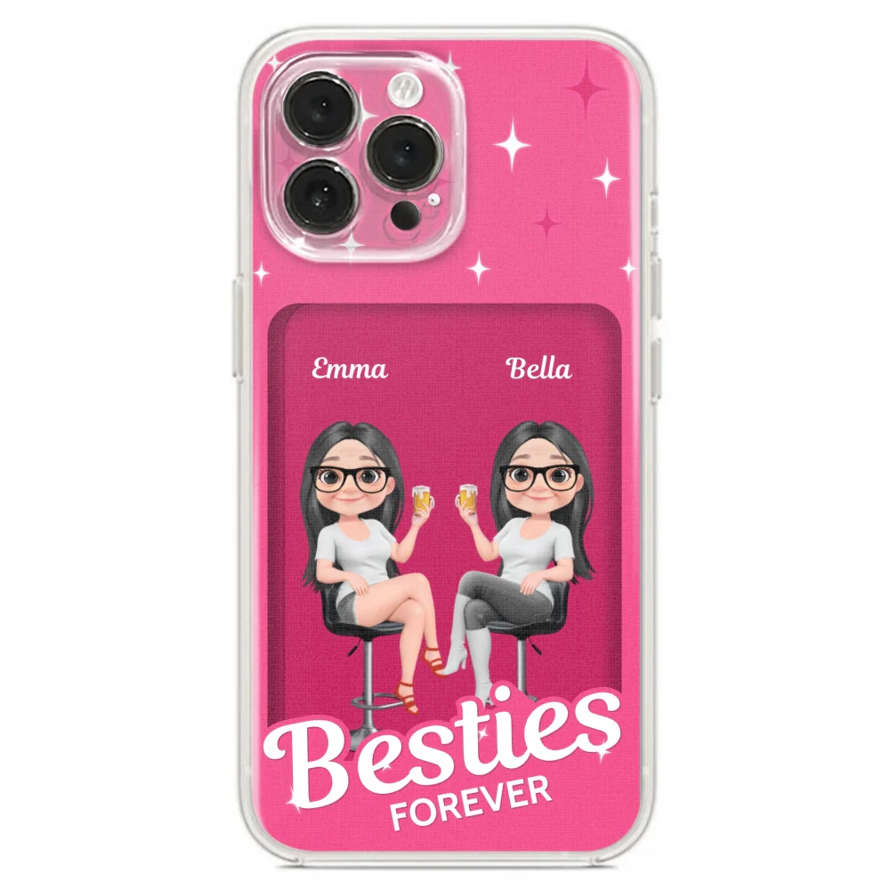 Besties Together - Personalized Custom Phone Case - Image 20