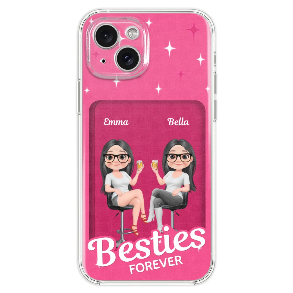 Besties Together - Personalized Custom Phone Case - Image 21