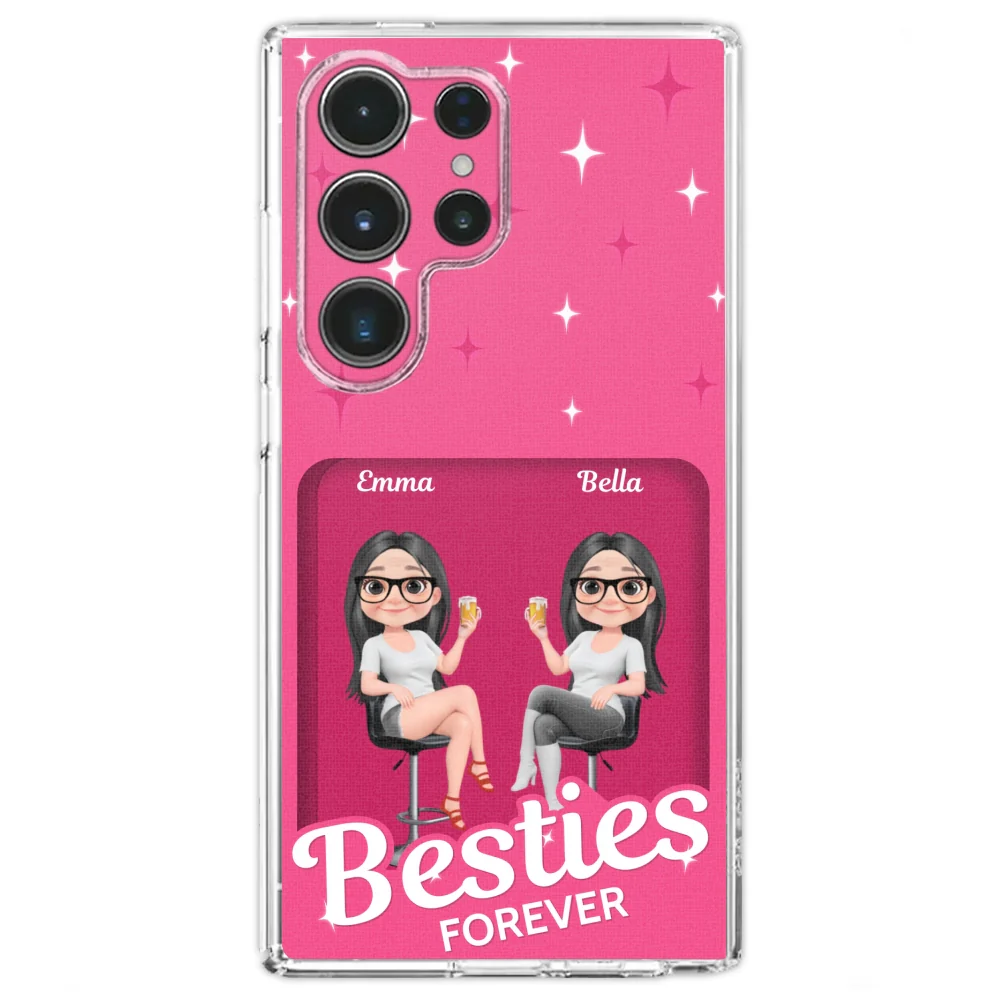 Besties Together - Personalized Custom Phone Case - Image 29