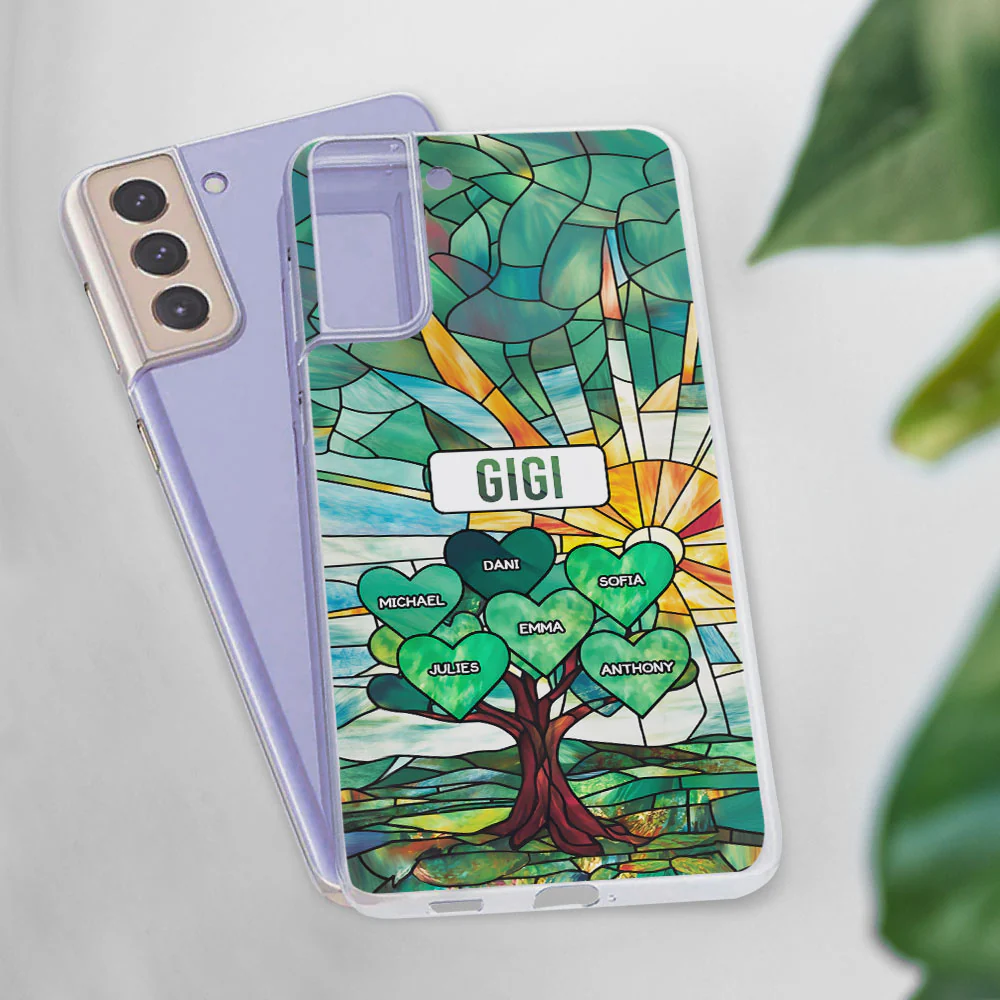 Blessed To Be Called Grandma - Personalized Custom Phone Case - Image 27