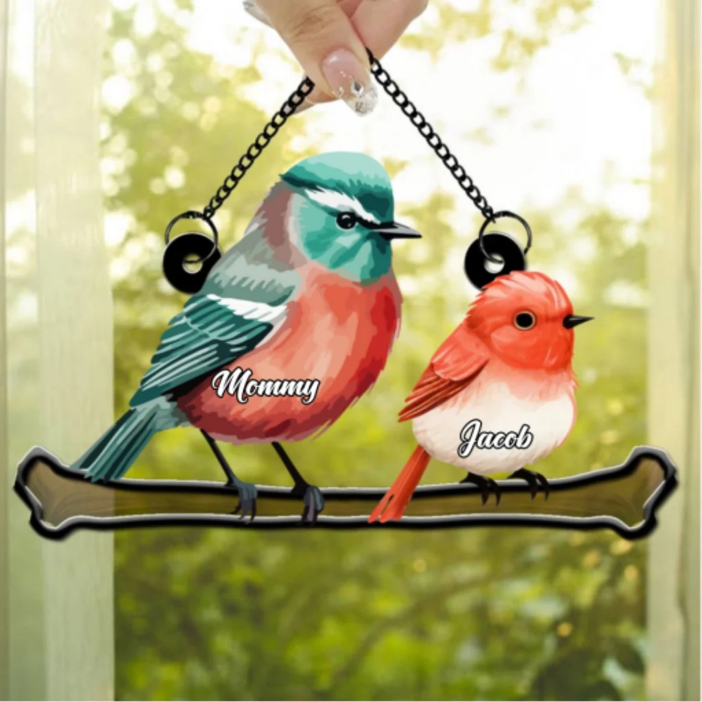Blessed To Be Called Mommy - Personalized Custom Suncatcher - Image 6