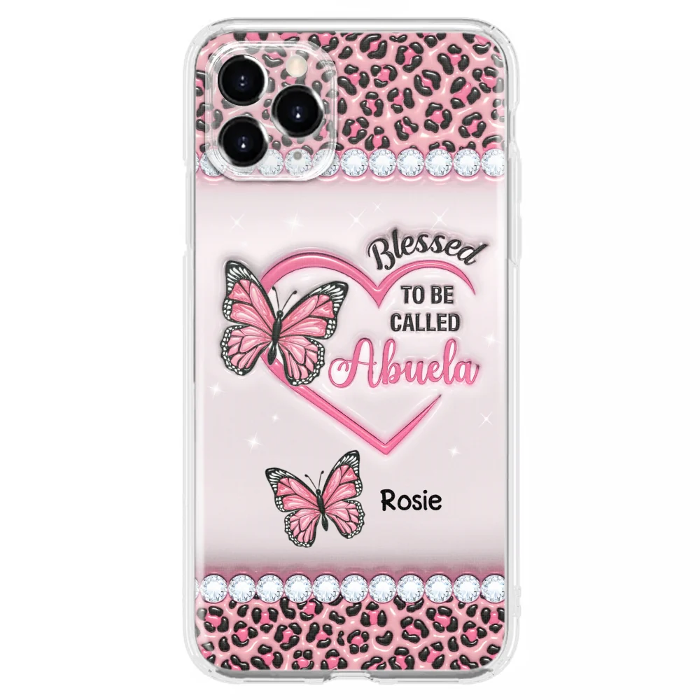 Blessed To Be Called Nana - Personalized Custom 3D Inflated Effect Phone Case - Image 10