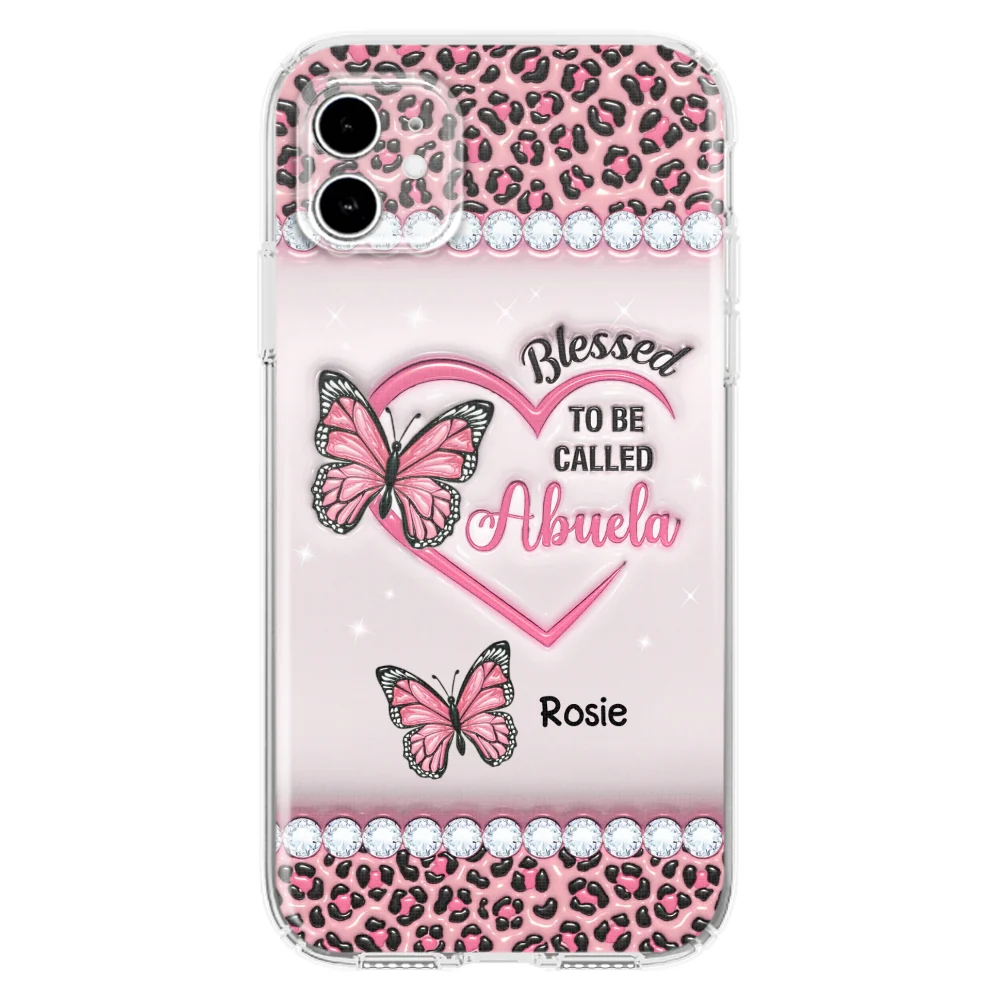 Blessed To Be Called Nana - Personalized Custom 3D Inflated Effect Phone Case - Image 11