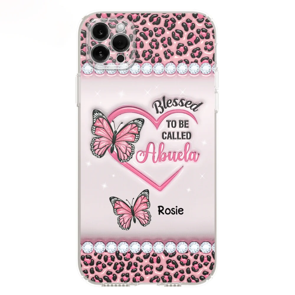Blessed To Be Called Nana - Personalized Custom 3D Inflated Effect Phone Case - Image 12