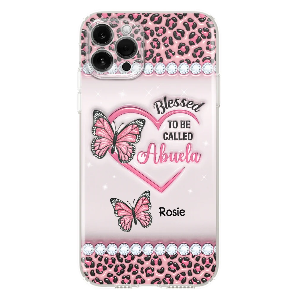 Blessed To Be Called Nana - Personalized Custom 3D Inflated Effect Phone Case - Image 13