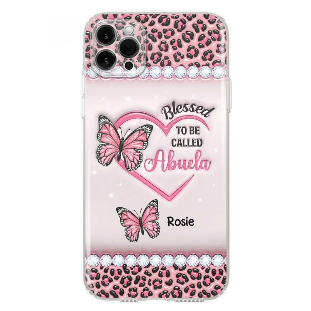 Blessed To Be Called Nana - Personalized Custom 3D Inflated Effect Phone Case - Image 15