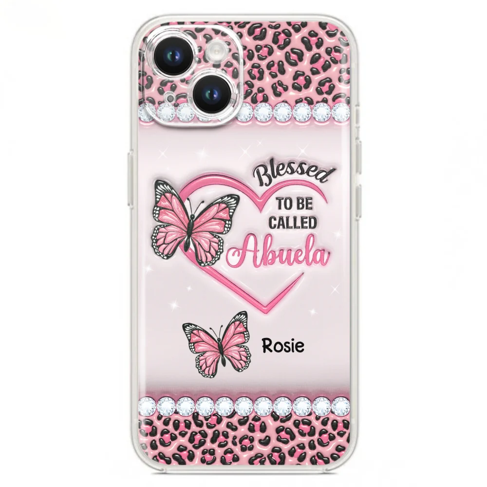 Blessed To Be Called Nana - Personalized Custom 3D Inflated Effect Phone Case - Image 17