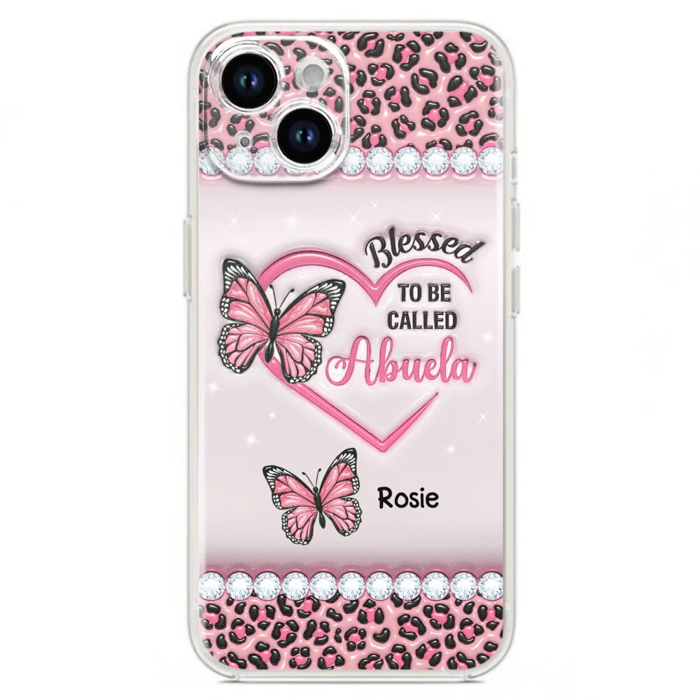 Blessed To Be Called Nana - Personalized Custom 3D Inflated Effect Phone Case - Image 18