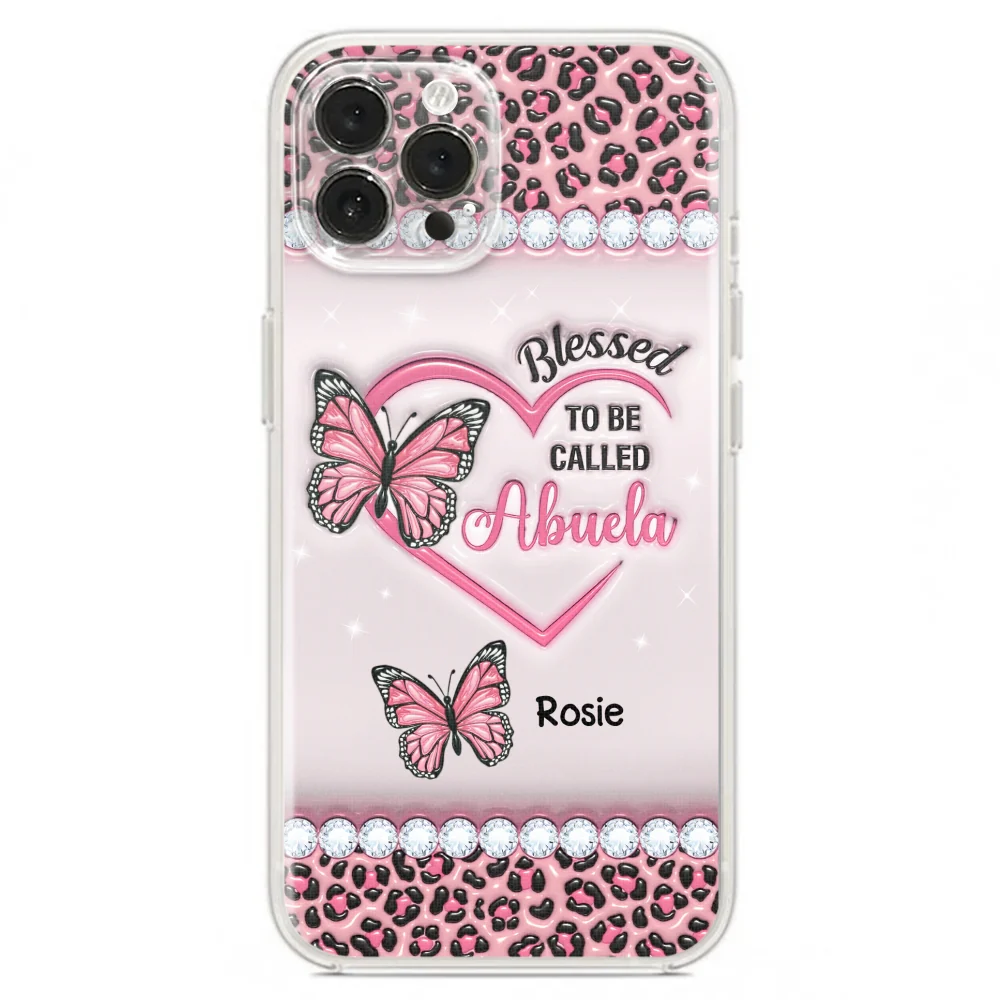 Blessed To Be Called Nana - Personalized Custom 3D Inflated Effect Phone Case - Image 19