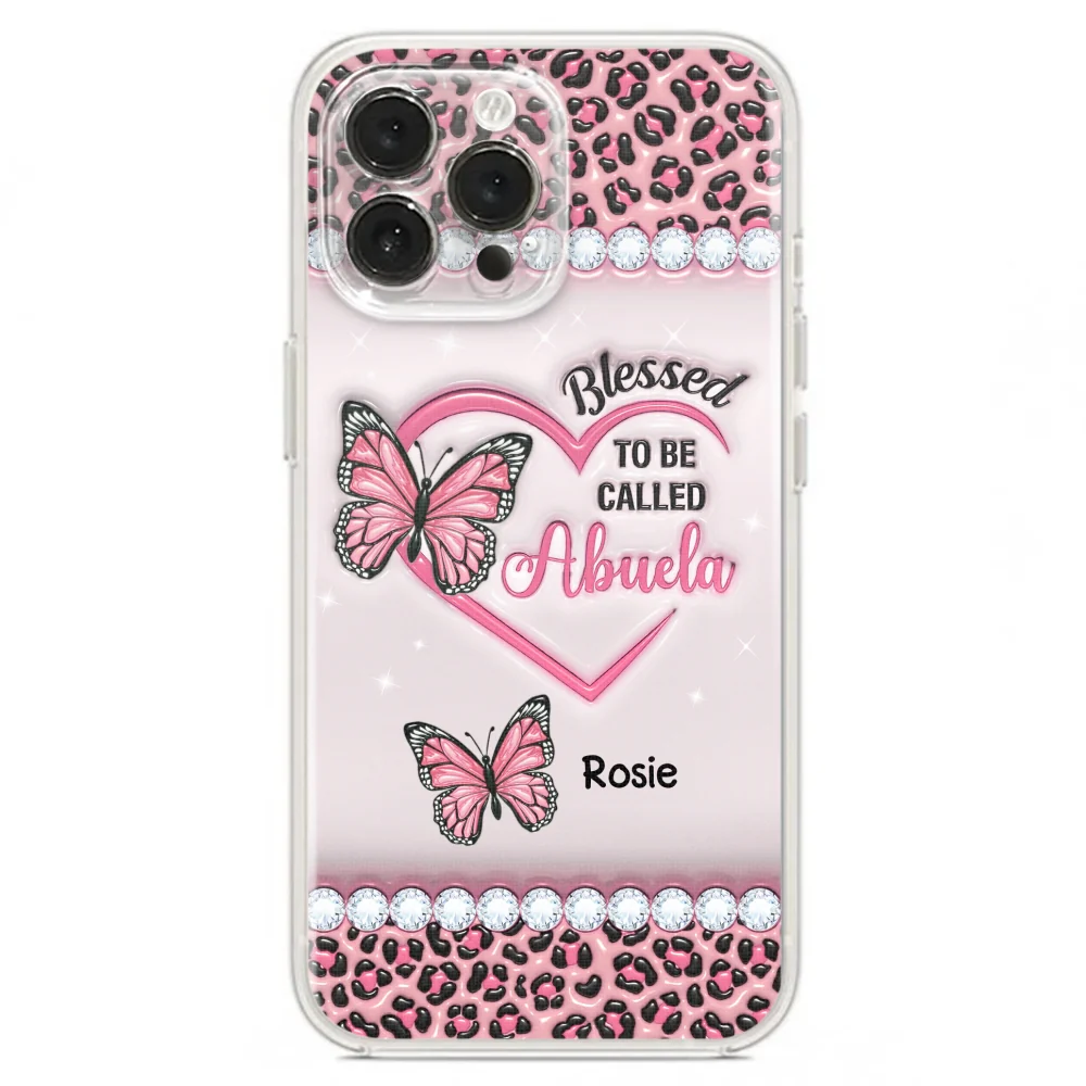 Blessed To Be Called Nana - Personalized Custom 3D Inflated Effect Phone Case - Image 20