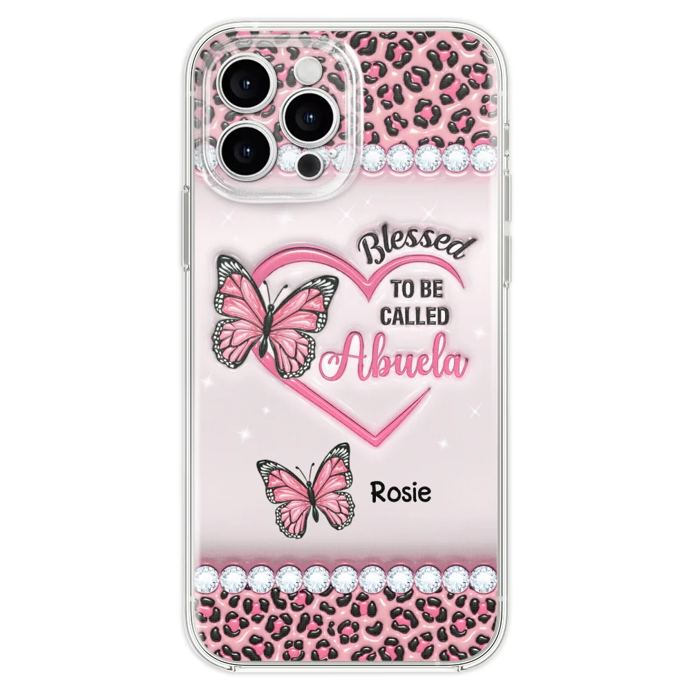 Blessed To Be Called Nana - Personalized Custom 3D Inflated Effect Phone Case - Image 22