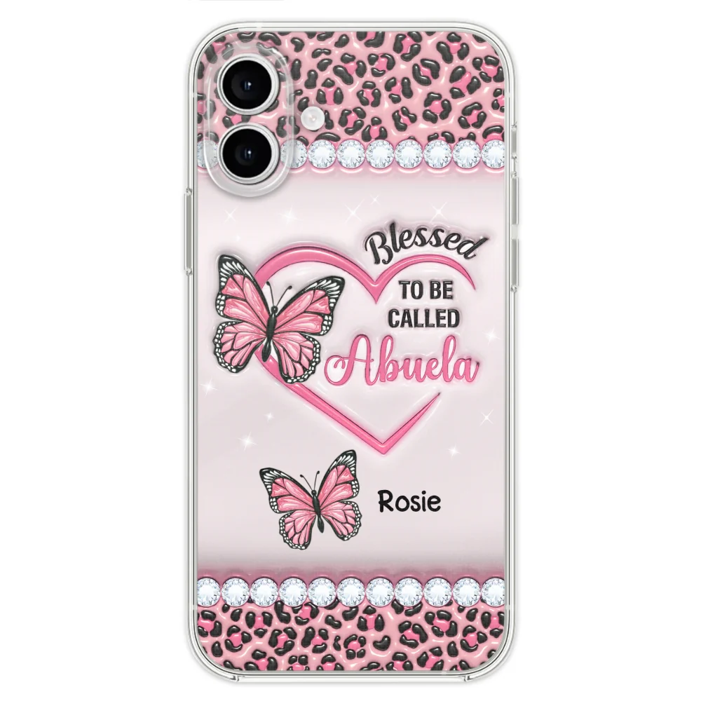 Blessed To Be Called Nana - Personalized Custom 3D Inflated Effect Phone Case - Image 23