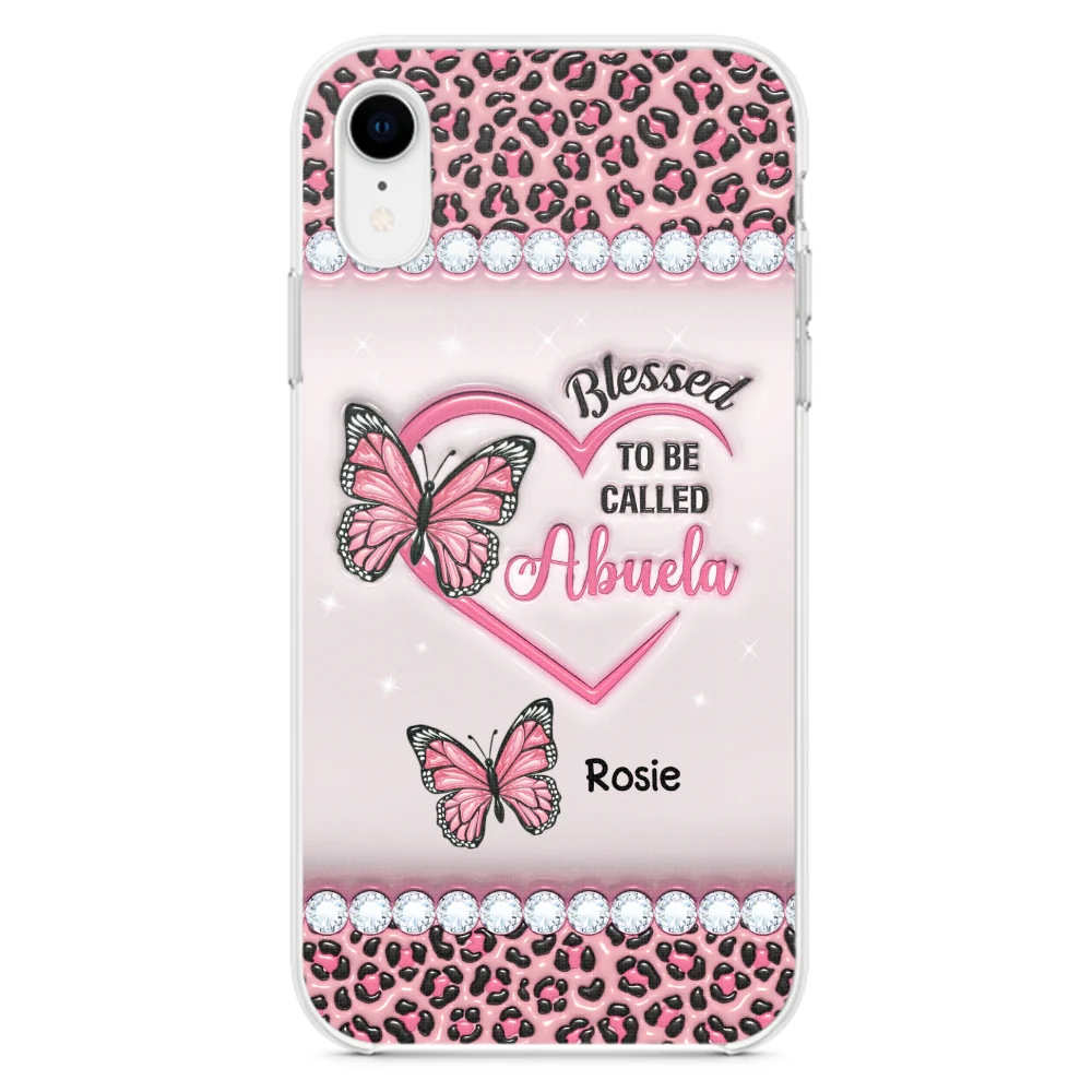 Blessed To Be Called Nana - Personalized Custom 3D Inflated Effect Phone Case - Image 24