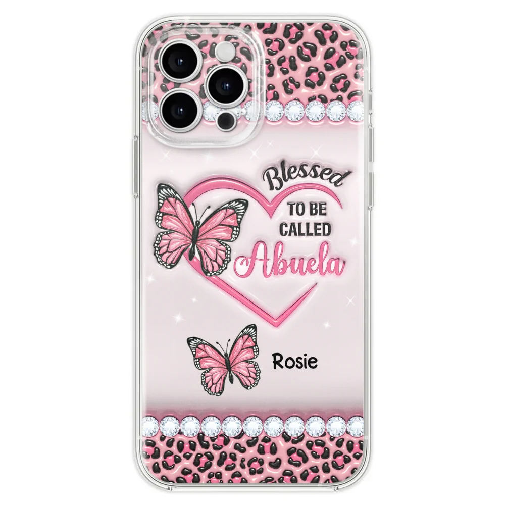 Blessed To Be Called Nana - Personalized Custom 3D Inflated Effect Phone Case - Image 25