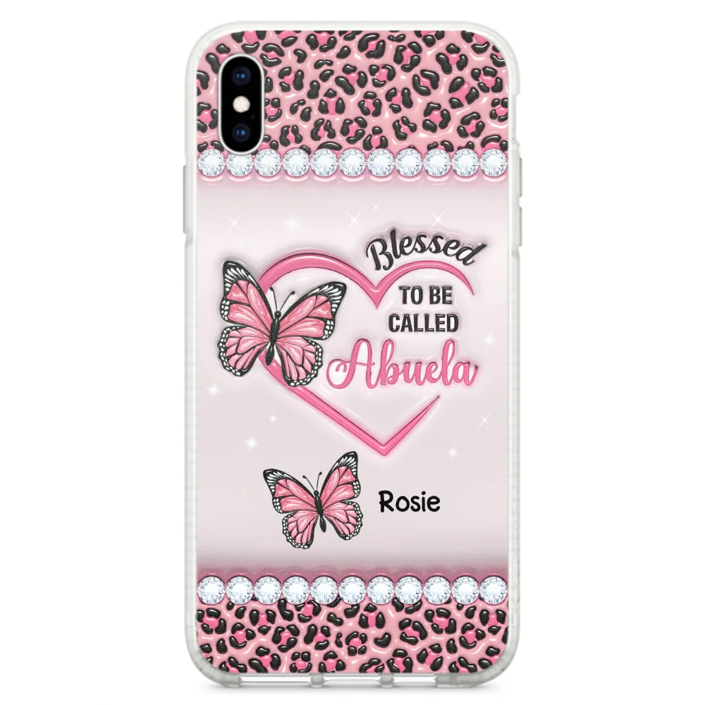 Blessed To Be Called Nana - Personalized Custom 3D Inflated Effect Phone Case - Image 26