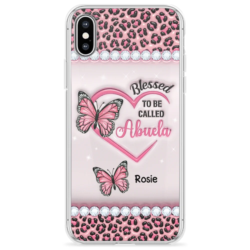 Blessed To Be Called Nana - Personalized Custom 3D Inflated Effect Phone Case - Image 27