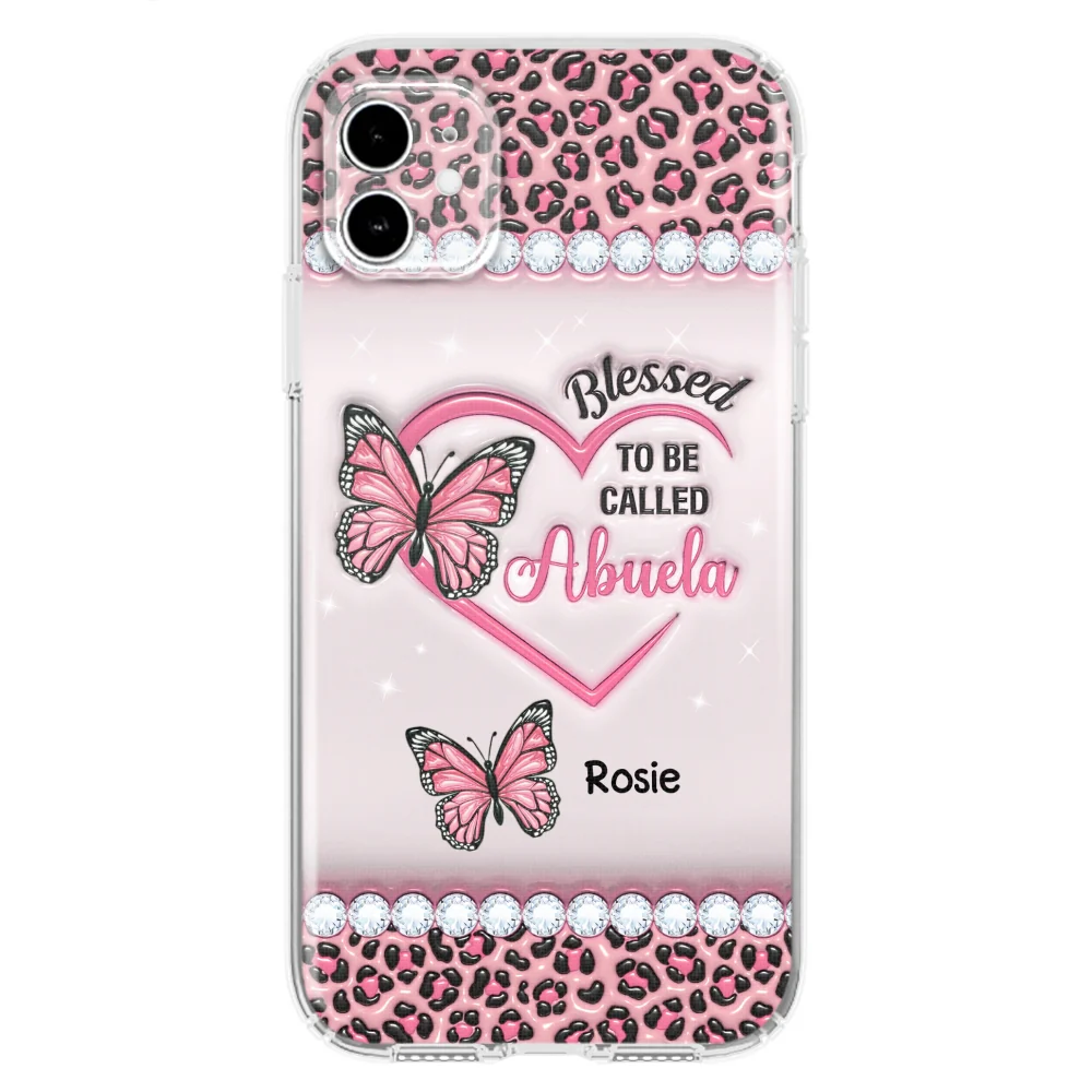 Blessed To Be Called Nana - Personalized Custom 3D Inflated Effect Phone Case - Image 8