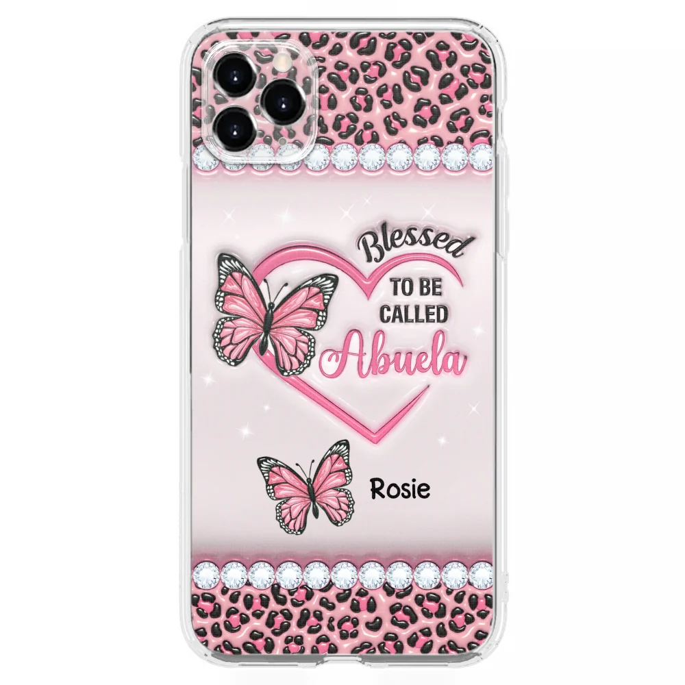 Blessed To Be Called Nana - Personalized Custom 3D Inflated Effect Phone Case - Image 9