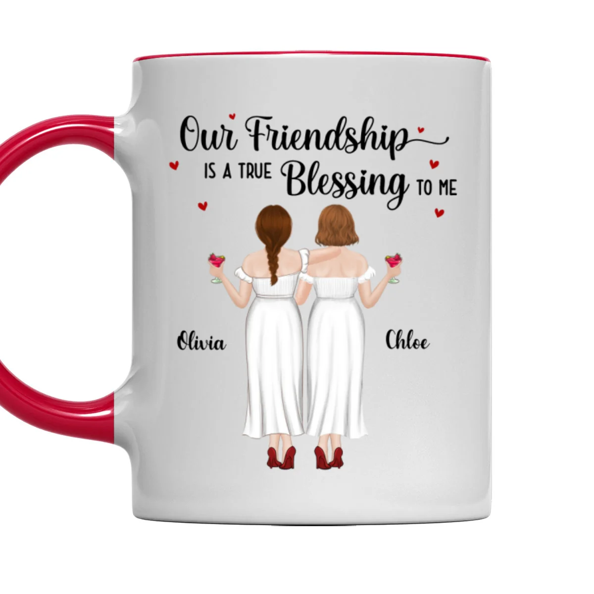 Blessing To Me - Personalized Custom Accent Mug - Image 10