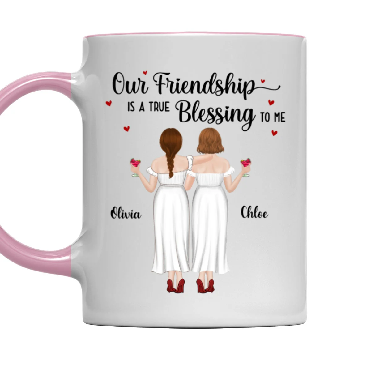Blessing To Me - Personalized Custom Accent Mug - Image 9