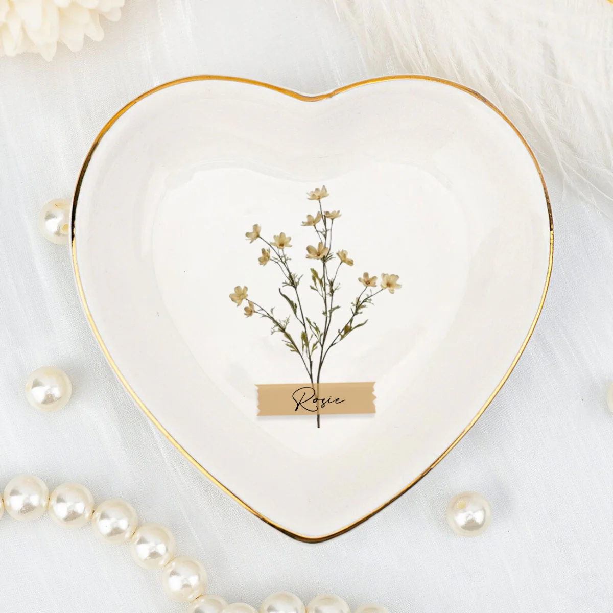 Bloom Where You Are Planted - Personalized Custom Jewelry Dish - Image 6