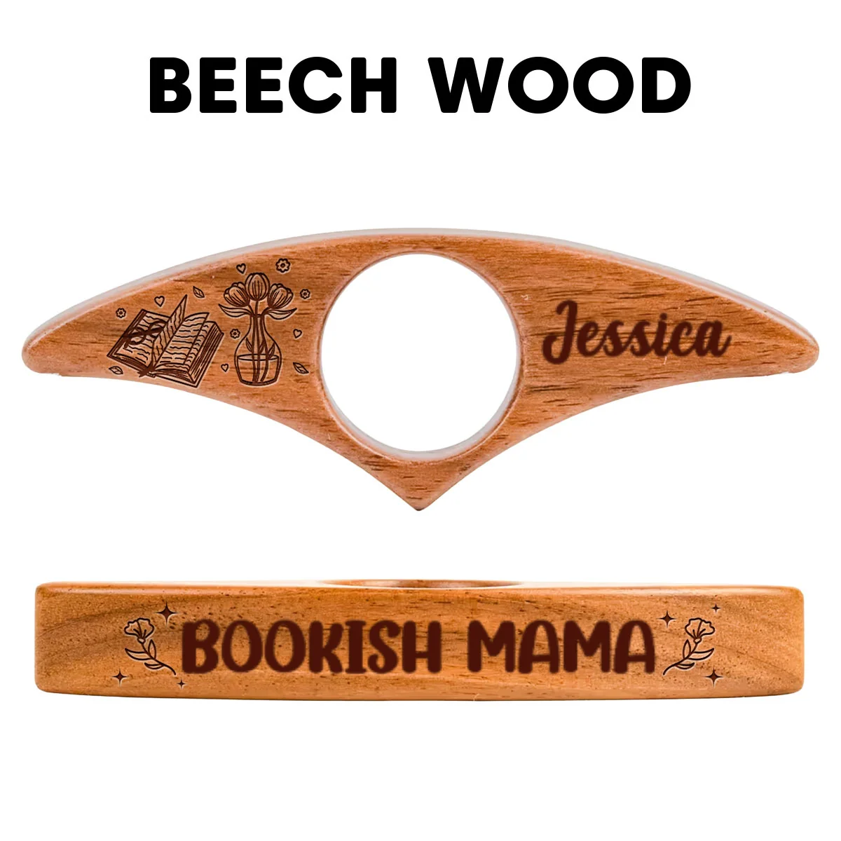Bookish Mama - Personalized Custom Book Page Holder - Image 9