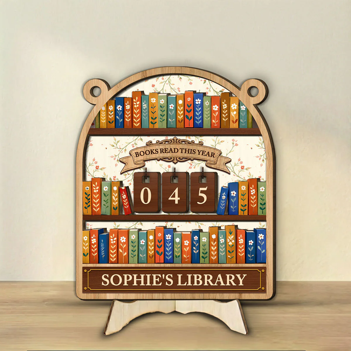 s Read This Year - Personalized Custom Tracker Sign - Image 2