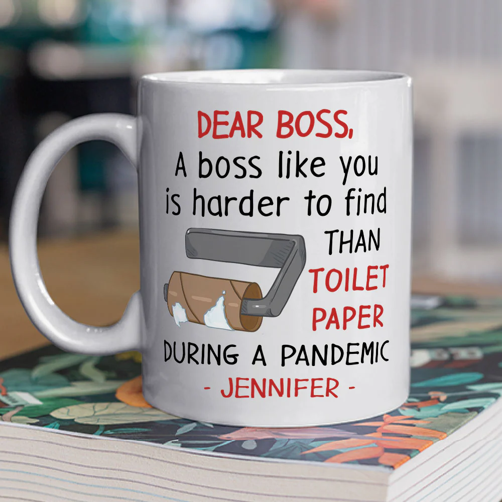 Boss Like You Is Hard To Find - Personalized Custom Coffee Mug - Image 2