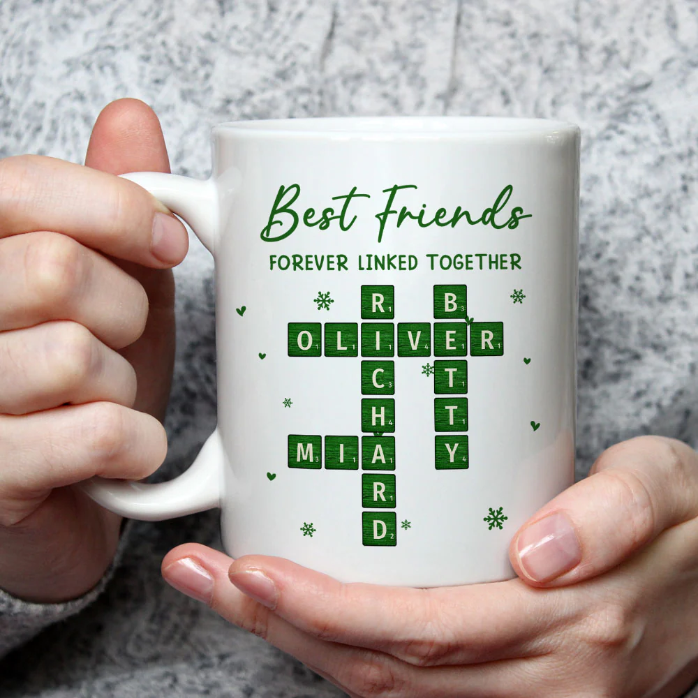 Bound By Memories And Laughter - Personalized Custom Coffee Mug - Image 4