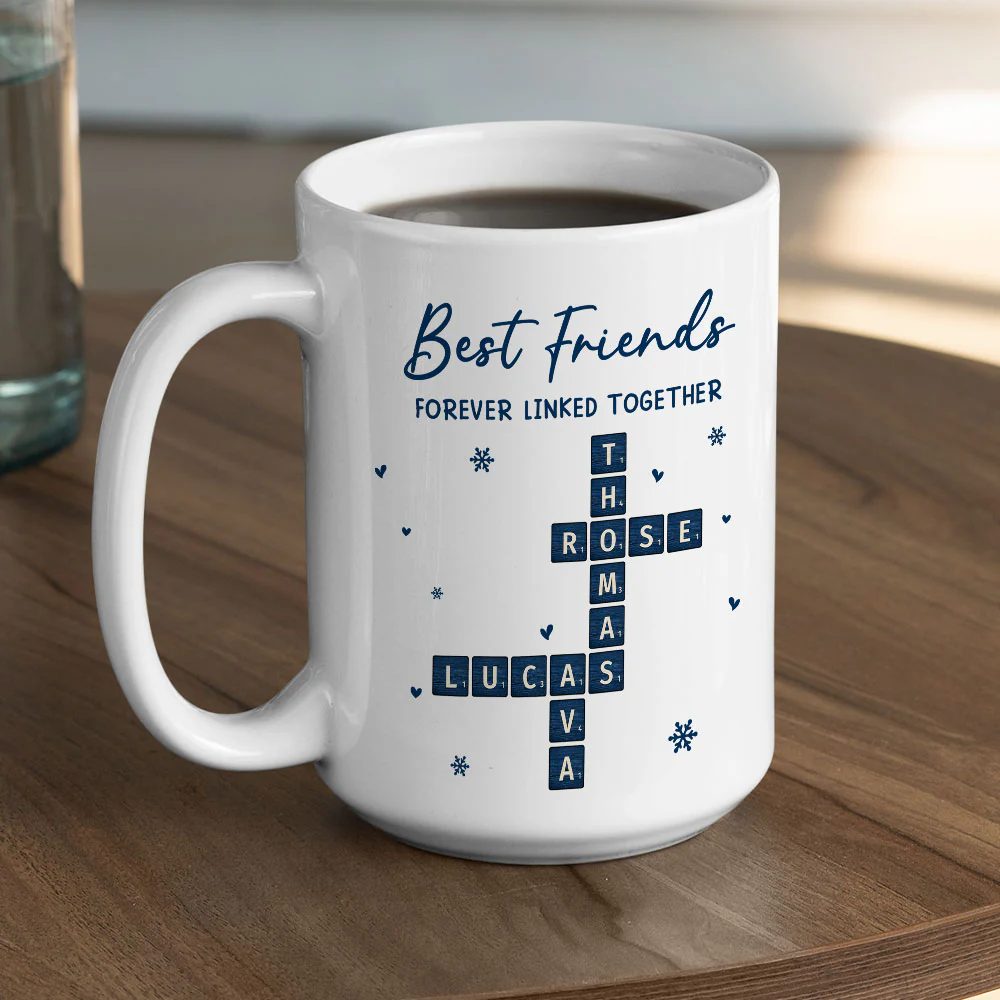 Bound By Memories And Laughter - Personalized Custom Coffee Mug - Image 5