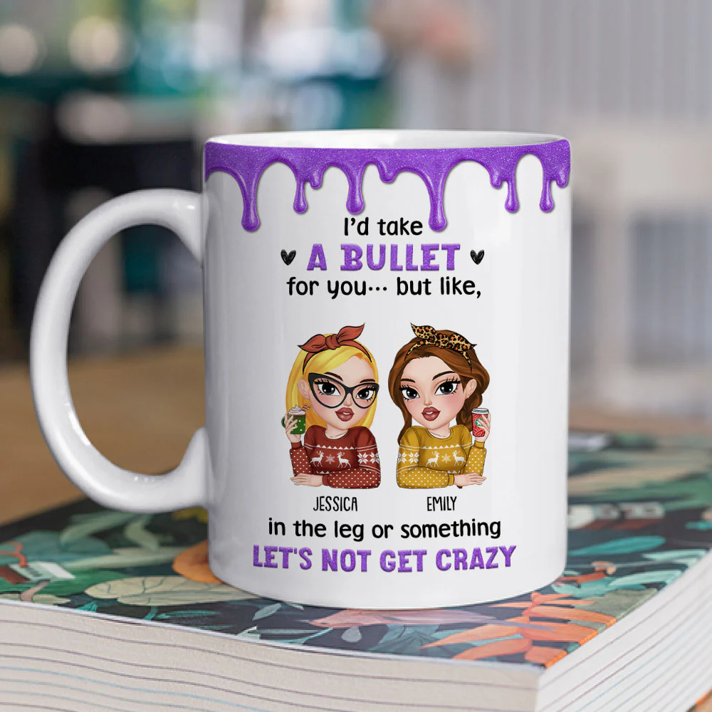Braincells Missing But Vibes Strong - Personalized Custom Coffee Mug - Image 4