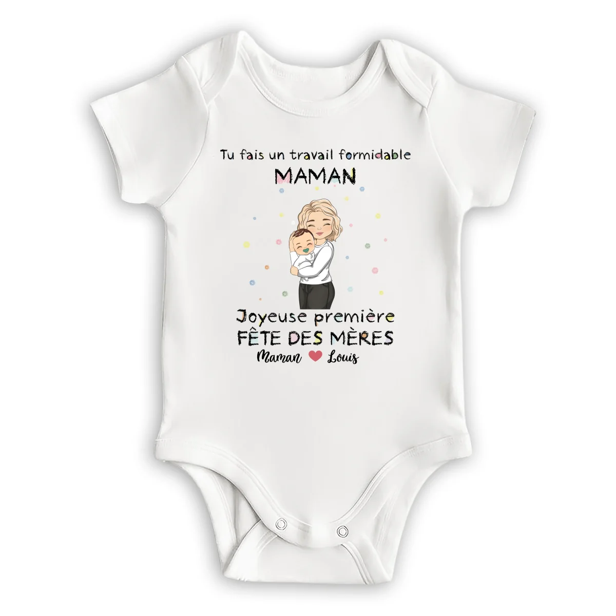 Bravo Pour Ton Travail – Body Bébé Personnalisé - Image 6