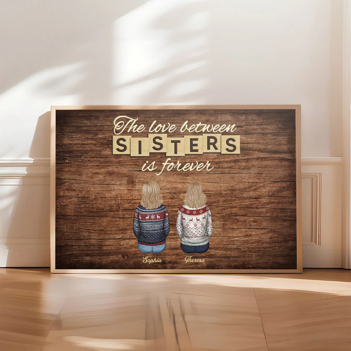 Brothers And Sisters - Personalized Custom Poster - Image 3